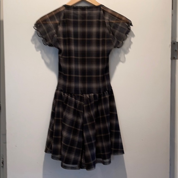 urban outfitters plaid mesh dress Women's New Season Collection